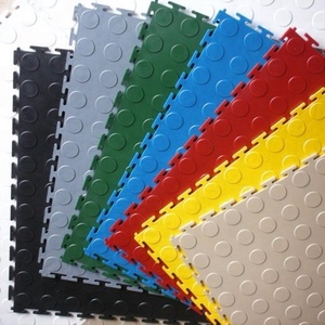 กระเบื้องปูพื้นโรงรถไวนิล <span class=keywords><strong>PVC</strong></span> กระเบื้องปูพื้นแบบประสานสำหรับ CD65คลังสินค้า/เวิร์คช็อป/โชว์รูม/ยิมฯลฯ - Product Image 1