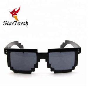 2018 le plus de mode vie de Voyou noir mosaïque carré cadre lunettes pour femmes - Product Image 1