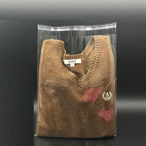 أكياس سيلوفان شفافة ذاتية اللصق مطبوعة بالحفر مخصصة لتغليف الملابس والأحذية والجوارب والفراء، أكياس بلاستيكية متينة للطعام - Product Image 6