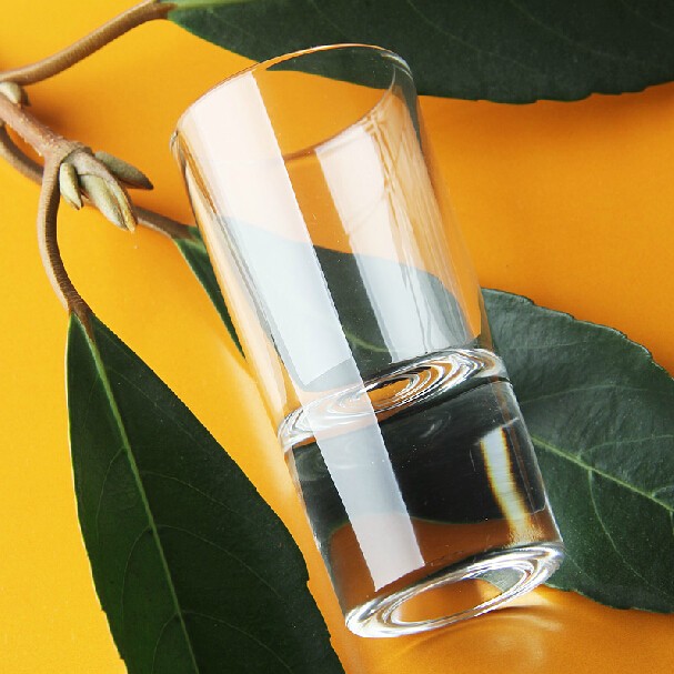Clear Round Shape Mini Size Shot Wine Glass Food Grade Glass