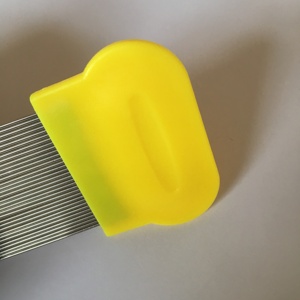 Peigne professionnel en acier inoxydable pour poux et lentes, logo Nit Free Terminator - Product Image 5