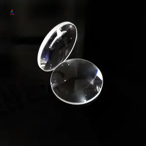 Convex Glass Conical Custom Clear Glass Round Spherical Plano Convex Magnifying Lens