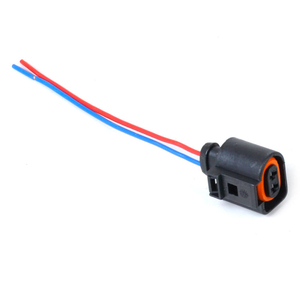 VW Audi Skoda Seat 1J0973702 için 2 pinli konnektör fişi kablo elektrik demeti - Product Image 2