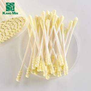 Kapas Wol Katun Warna-warni Organik Ujung Q Kertas Stik Kosmetik Kapas Penyeka - Product Image 5