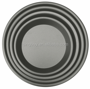 Bandeja de cozimento de bolo redonda antiaderente molde de alumínio anodizado para bolo 4-12 polegadas