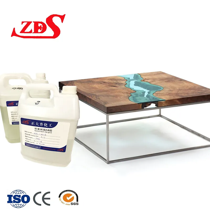 Epoxy 2 part for river table /heat resistant epoxy /epoxy resin table