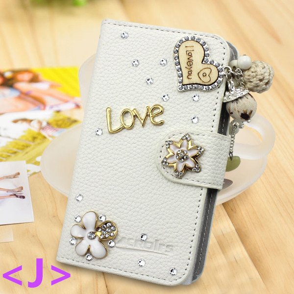 Coque de téléphone portable à rabat en cristal 3d, étui en diamant avec strass pour iphone 5 se