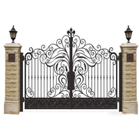 Modern Stylish House Iron Driveway Gate, Best Price, Latest