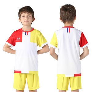 Profession high high quality outfit of Soccer jersey wear design quick dry boy school uniform children soccer - Product Image 1