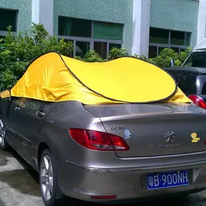 Klapp Wasserdichte auto abdeckung Zelt pop up auto abdeckung für 4 Sitzer Autos