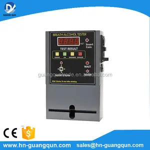 High quality AT319coin operated alcohol breath tester Professional fuel cell sensor Big factory