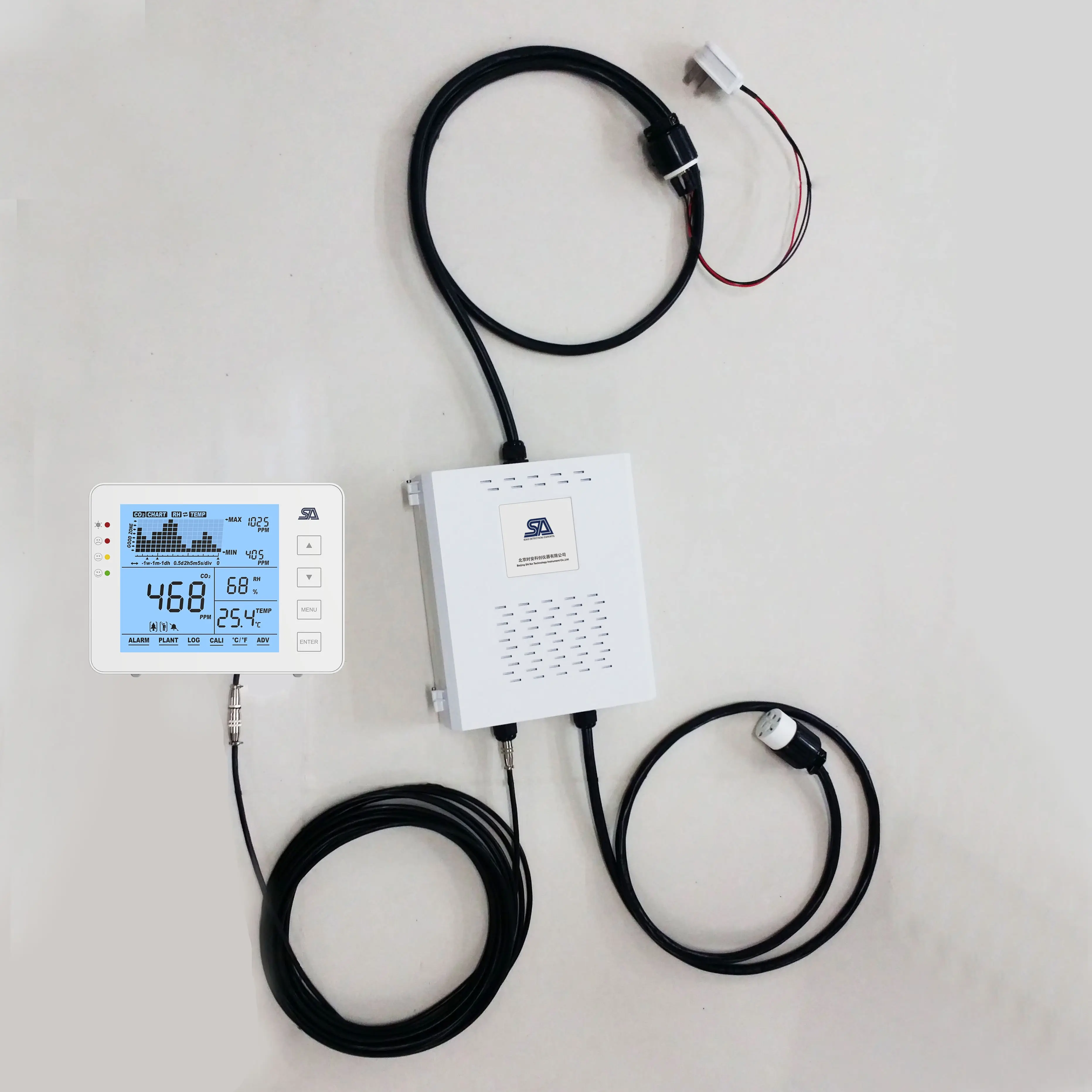 Dust Measuring Device CO2 indoor air quality monitor OEM ODM