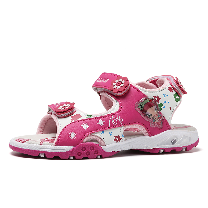 Китай, оптовая продажа, новейший стиль, летние детские пляжные сандалии для девочек