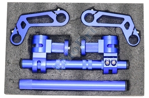 Motorcycle CNC Adjustable Steering Handle bar Motorcycle 7/8" Removable Handle Bar System 125cc Dirt Bike <strong>Scooter</strong> <strong>Handlebar</strong> - Product Image 5
