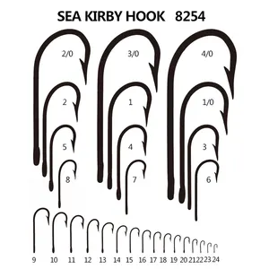 Buy Viaadi Salt Water Hooks Kirby Hooks 1963 Flatted Size: 4 to 20, Color:  Tin Online - Best Price Viaadi Salt Water Hooks Kirby Hooks 1963 Flatted  Size: 4 to 20, Color: Tin - Justdial Shop Online.