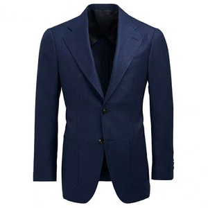 Mtm thực hiện để đo lường <span class=keywords><strong>handmade</strong></span> người đàn ông màu xanh phù hợp với kẻ sọc chính thức đám cưới chú rể phù hợp với với quần <span class=keywords><strong>TUXEDO</strong></span> cho nam giới tùy chỉnh thực hiện mỏng - Product Image 2