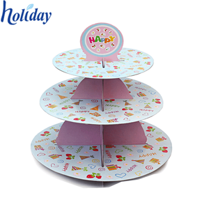 Werbeartikel Fabrik Beste Verkauf Karton Cupcake Ständer - Product Image 2