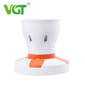 PVC 제조 VGT 스트레이트 램프 홀더 B22 & E27 구리