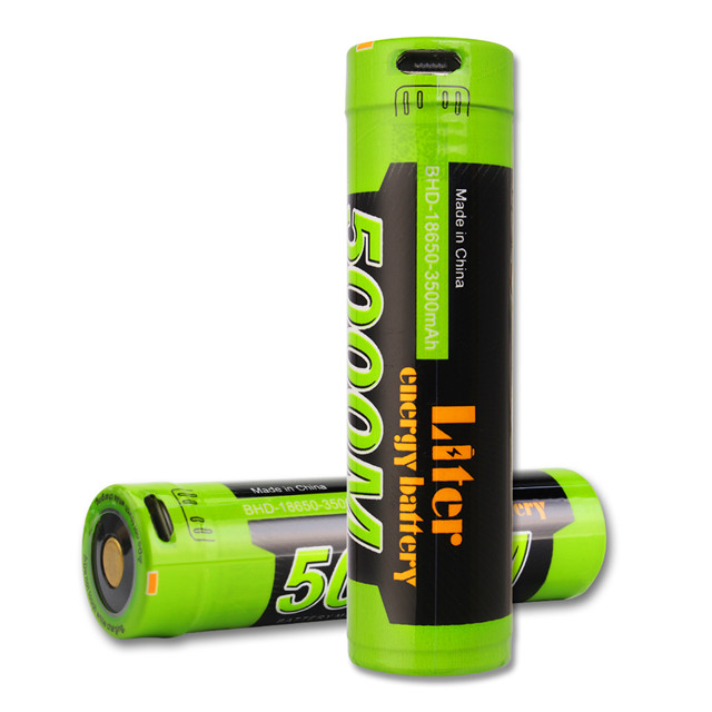 PCM встроенный USB 3,7 V 3500 mAh 18650 литий-ионная аккумуляторная батарея 1A разрядка батареи