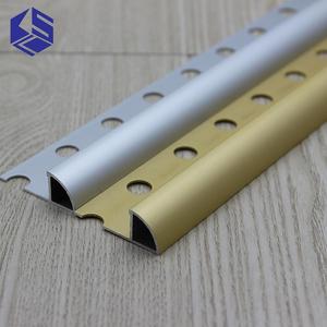 Alliage d'<span class=keywords><strong>aluminium</strong></span> Anodisé Arrondi Garniture de Tuile En <span class=keywords><strong>Aluminium</strong></span> De garniture de carreaux de Céramique à vendre - Product Image 6