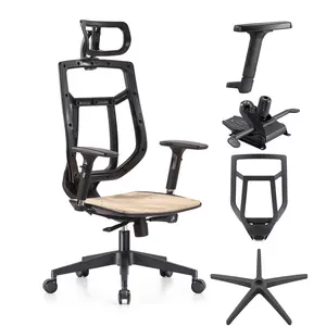 Muebles de oficina Componentes de silla de malla Kit de sillas de habitación de oficina a la venta China Repuestos Piezas de silla de malla Marcos Contemporáneo