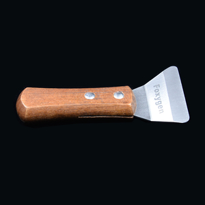 Spatule en acier inoxydable avec manche en bois pour plafonds tendus <span class=keywords><strong>de</strong></span> la marque Foxygen, en <span class=keywords><strong>PVC</strong></span> extensible - Product Image 3