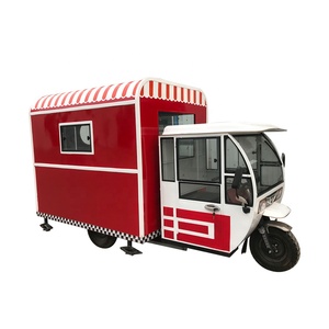 Grossiste en ligne Chariot alimentaire multifonctionnel à essence Camion de nourriture <span class=keywords><strong>moto</strong></span> Tricycle Camionnette de nourriture - Product Image 4