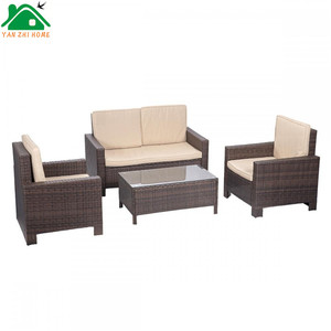 New Wicker Ngoài Trời Đồ Nội Thất Đặt Ăn Uống Ghế Và Bảng Sân Thiết Lập - Product Image 5