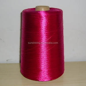 Filato di Viscosa Tinto 300D, <span class=keywords><strong>100</strong></span>% Materiale Vergine, per Tessitura, Maglieria, Ricamo, Cucito, Lavoro a Maglia, Tecnica Ring Spun - Product Image 3
