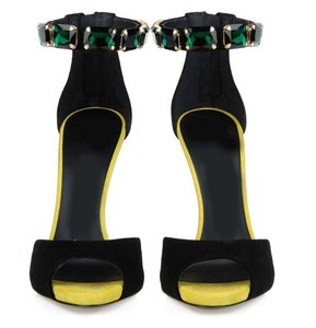 Donne eleganti di modo di cristallo del rhinestone tacco alto di qualità delle signore di usura del partito scarpe <span class=keywords><strong>sandali</strong></span> - Product Image 5