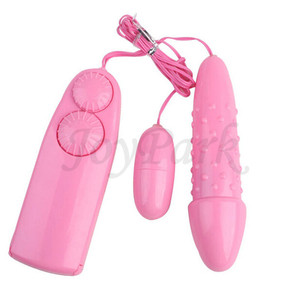 Vibrateur électrique double puissance JoyPark, masseur à balles vibrantes multi-vitesses, sans phtalates, étanche, CE - Product Image 4