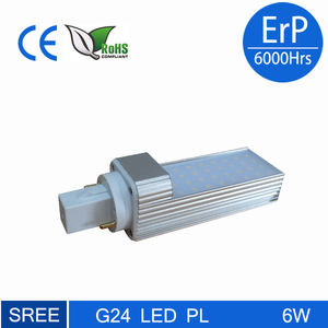 neue design gute qualität 6w smd led <span class=keywords><strong>pl</strong></span> g24 licht - Product Image 1