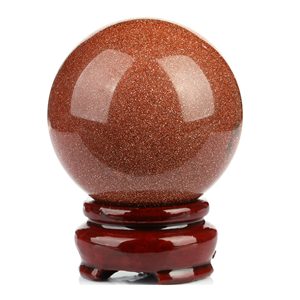 <span class=keywords><strong>Sfera</strong></span> di arenaria dorata classica, grande <span class=keywords><strong>sfera</strong></span> di pietra arenaria di cristallo rosso, ideale per <span class=keywords><strong>la</strong></span> casa e l'arredamento dell'ufficio - Product Image 1