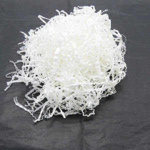 סל מילוי מלית קטן לחתוך כותנה רקמות קראפט להתקמט לבן מגורר נייר עבור אריזת מתנה - Product Image 4