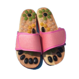 Nieuwe Gezondheidszorg Massage Slippers Jade Steen Steentjes Massage Schoenen - Product Image 6