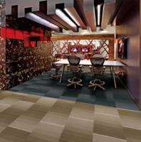 Tapis commercial imprimé 1000 pièces, carreaux personnalisés pour shangai