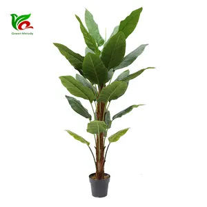 Decorazione di cerimonia nuziale artificiale Strelitzia albero Pianta 22 foglie