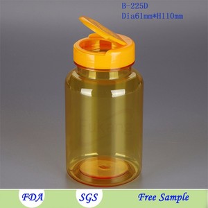 225 ml verde oscuro botella de plástico PET, pastillas para adelgazar embalaje, dieta píldora botella para <span class=keywords><strong>la</strong></span> Mujer - Product Image 2