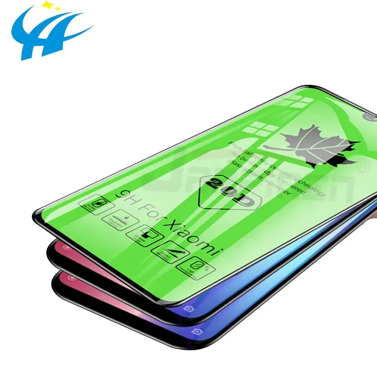20D Full Curved Protective Glass For Xiaomi Mi 9 8 SE Mi 8 Lite Tempered Screen Protector on For Redmi Note 7 Glass Flim