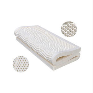 Colchón Venta al por mayor Anti-ácaros Muebles para el hogar Logotipo personalizado Aceptado 7 Zone 100 Colchón de látex de caucho natural - Product Image 1