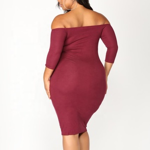 Personalizada <span class=keywords><strong>de</strong></span> fábrica 2018 más nuevo sexy rojo mujeres bodycon vendaje vestido midi - Product Image 6