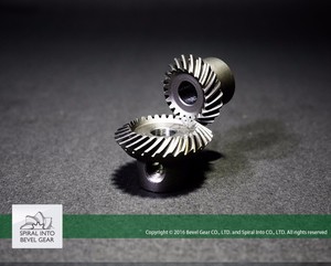 Couronne et pignon coniques en spirale pour engrenages coniques différentiels - Product Image 3