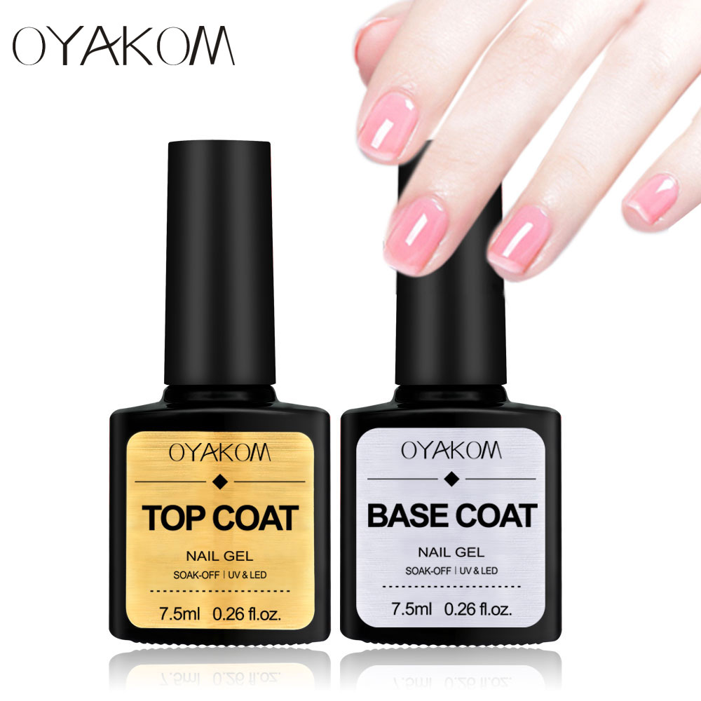 OEM ODM Бесплатная доставка гель для ногтей базовое и верхнее покрытие лак для ногтей частная марка Профессиональный отмачиваемый УФ-гель лак для ногтей продукт