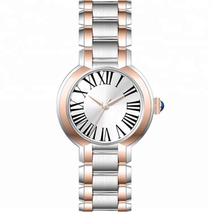 Productos más vendidos reloj caras muñeca de cristal <span class=keywords><strong>al</strong></span> por mayor <span class=keywords><strong>tiempo</strong></span> de la manera señoras del acero inoxidable - Product Image 4
