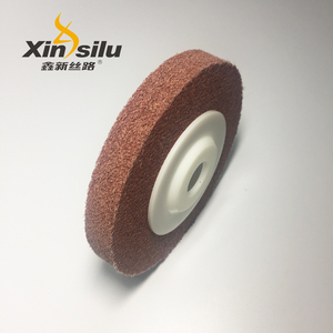 Piringan amplas abrasif kaca pemoles karbida silikon spons pengamplasan jaring kait 6 inci 150mm kustom - Product Image 6