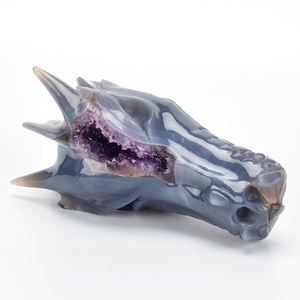 Groothandel Hoge Kwaliteit China Draak Natuurlijke Agaat Amethist Geode <span class=keywords><strong>Crystal</strong></span> <span class=keywords><strong>Dragon</strong></span> <span class=keywords><strong>Skull</strong></span> - Product Image 4