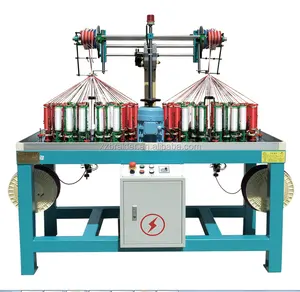 CE HENGHUI KBL-48-2-90 high speed 48 spindles flat drawstring shoelace drawing string braiding machine manufacturer