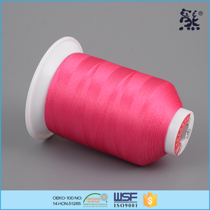 Trung Quốc Sinh Thái Thân Thiện 100% Polyester High Tenacity Thêu <span class=keywords><strong>Thread</strong></span>, <span class=keywords><strong>Mercerized</strong></span> Sewing <span class=keywords><strong>Thread</strong></span> Đối Với Thêu 120D/2 Tex27 Ticket110 - Product Image 5