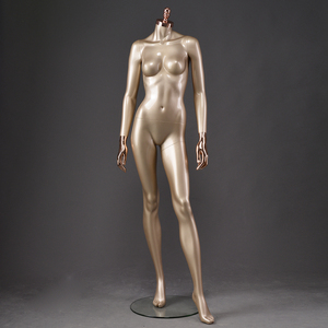 Or de luxe mode belle peinture brillante chrome main sans tête or <span class=keywords><strong>nue</strong></span> <span class=keywords><strong>femme</strong></span> mannequin - Product Image 4