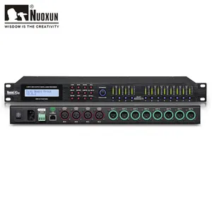 Professional 4 input 8 output digital audio processor sound speaker processor car DSP processor